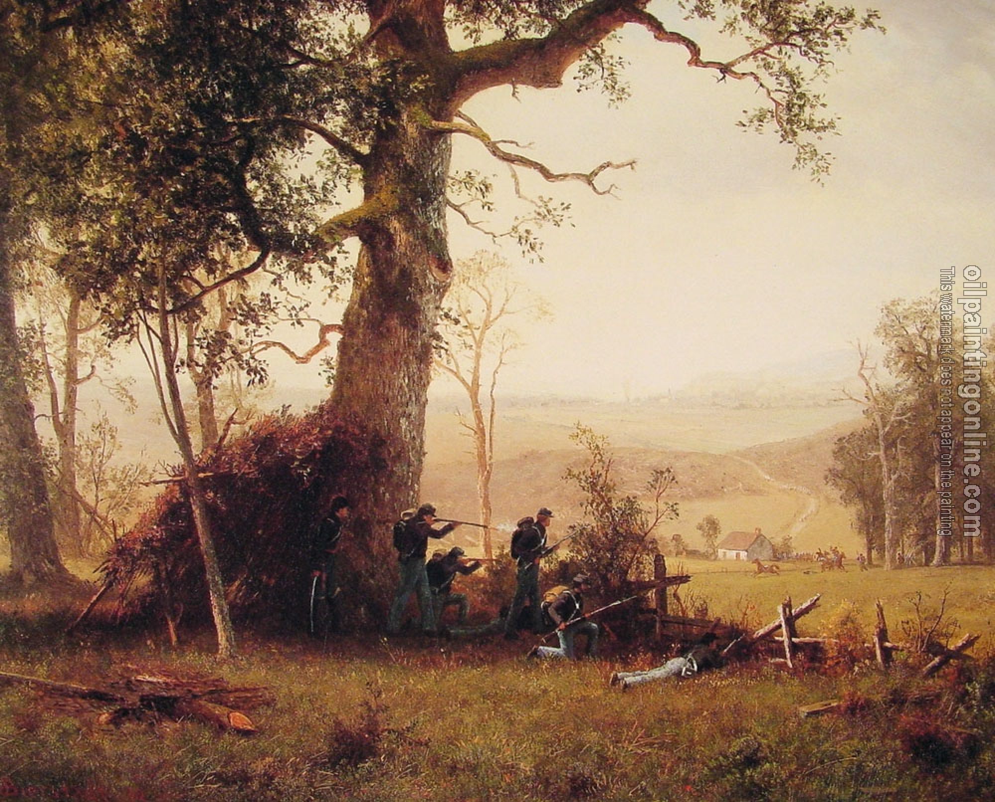 Bierstadt, Albert - Guerrilla Warfare